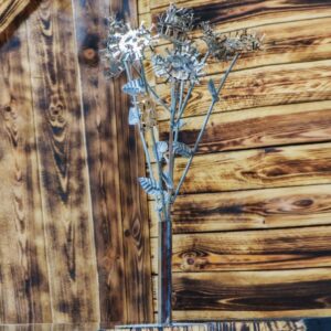 Bukiet stalowych kwiatów